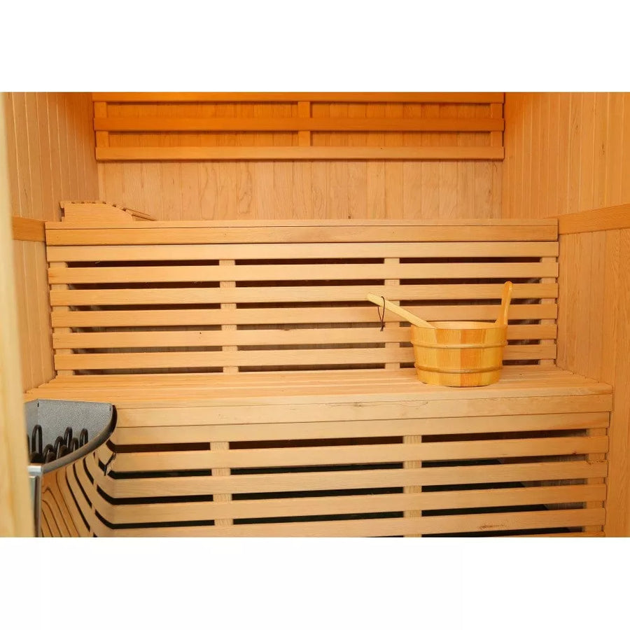 SunRay Tiburon 4-Person Indoor Traditional Sauna 400SN