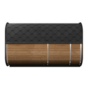 SaunaLife 8 Person Cube Series Luxury Outdoor Sauna with Changeroom