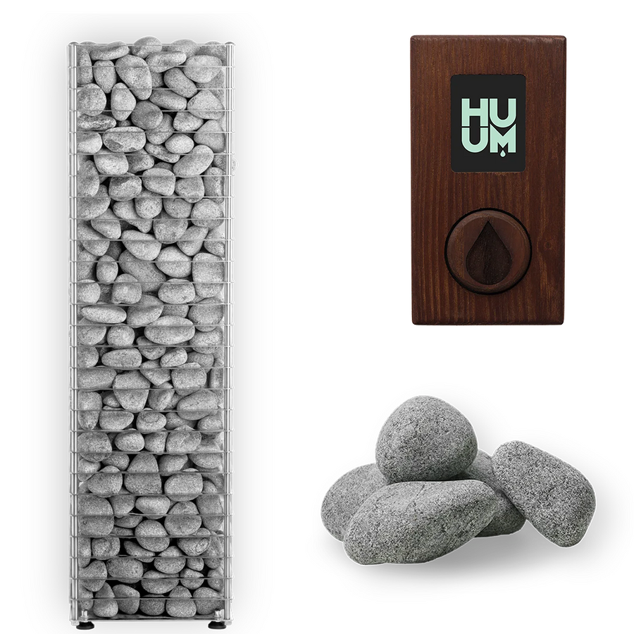 HUUM CLIFF Series 6.0kW Sauna Heater Package