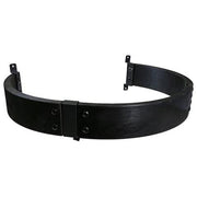 The Harvia Spirit Safety Rail is a black metal mounting ring with brackets and screws, designed to support fixtures or equipment and ideal for use as a sauna safety railing with Harvia Spirit Series Heaters.