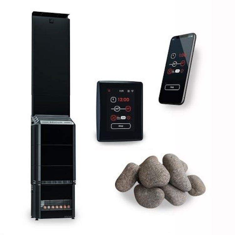 Saunum AIR 10 WiFi Sauna Heater Package