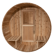 Almost Heaven Charleston 4 Person Canopy Barrel Sauna