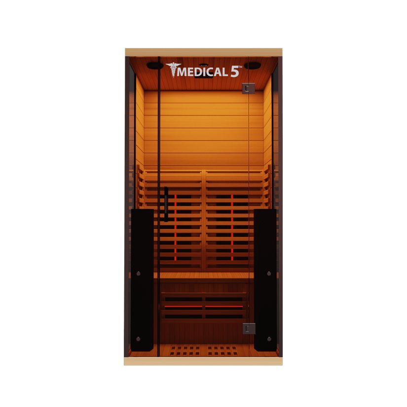 Medical 5 Ultra Full Spectrum Infrared Sauna (1 Person) - Lotus Massage Chairs