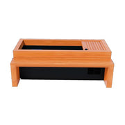 The Medical Sauna - Frozen 2 Cold Plunge by Medical Saunas features an open tank section, slatted side cover, and front vent, making it perfect for adding cold water therapy to your aquarium or aquatic display setup.