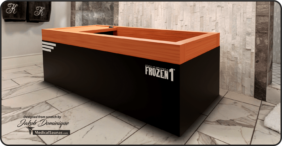 Medical Saunas - Frozen 1 Cold Plunge - Standard Size Up to 6'1, 275 lbs - LuxeWell Life