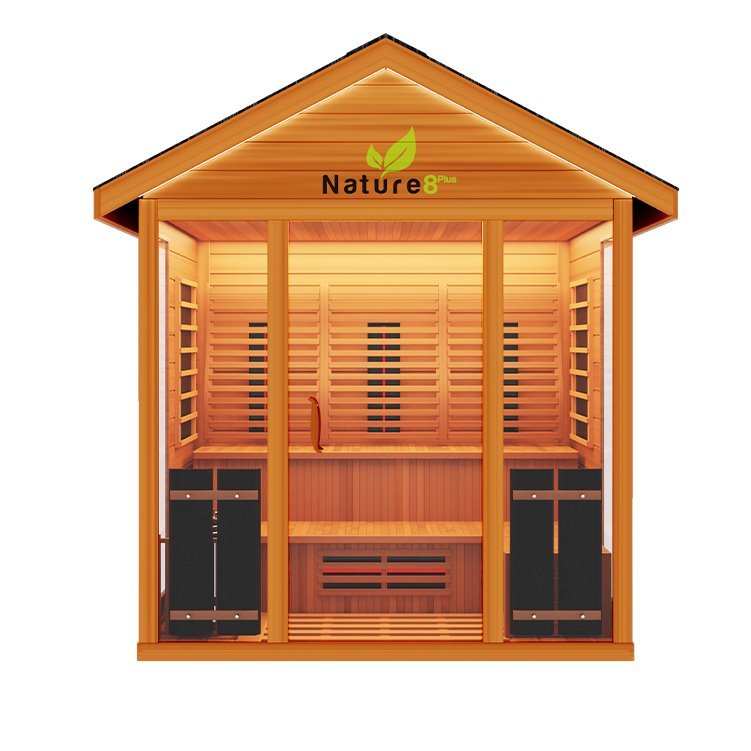 Nature 8 Plus Medical Hybrid Sauna (6 Person) - Lotus Massage Chairs