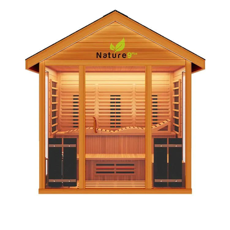 Nature 9 Plus Medical Hybrid Sauna (6 Person) - Lotus Massage Chairs