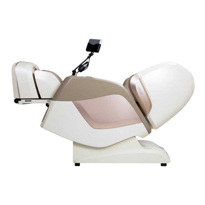 Osaki 4D Maestro LE 2.0 Massage Chair featuring advanced body pain detection, intelligent voice control, and heated 4D massage rollers for ultimate relaxation.