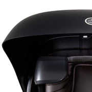 Osaki OP-Ai XRest 4D+ Massage Chair with shoulder airbags, touchscreen controller, and adjustable footrest for full-body relaxation and massage therapy.