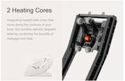 Osaki OS-Pro 4D DuoMax Massage Chair with white wheels, featuring intelligent sensors and advanced massage technology for personalized relaxation.