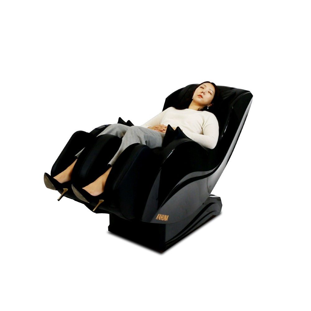 KAHUNA CHAIR - HM-5020 with heating therapy [Black] - Lotus Massage Chairs