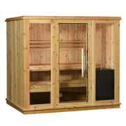 Almost Heaven Indoor Traditional Sauna - Bridgeport 6 Person