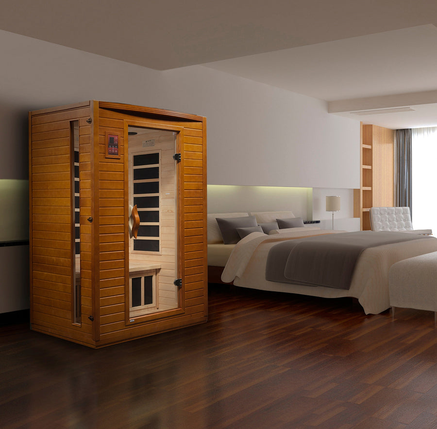 Dynamic Versailles 2 Person Ultra Low EMF Far IR Sauna