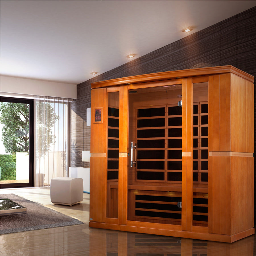 Dynamic Bergamo 4 Person Ultra Low EMF Far IR Sauna