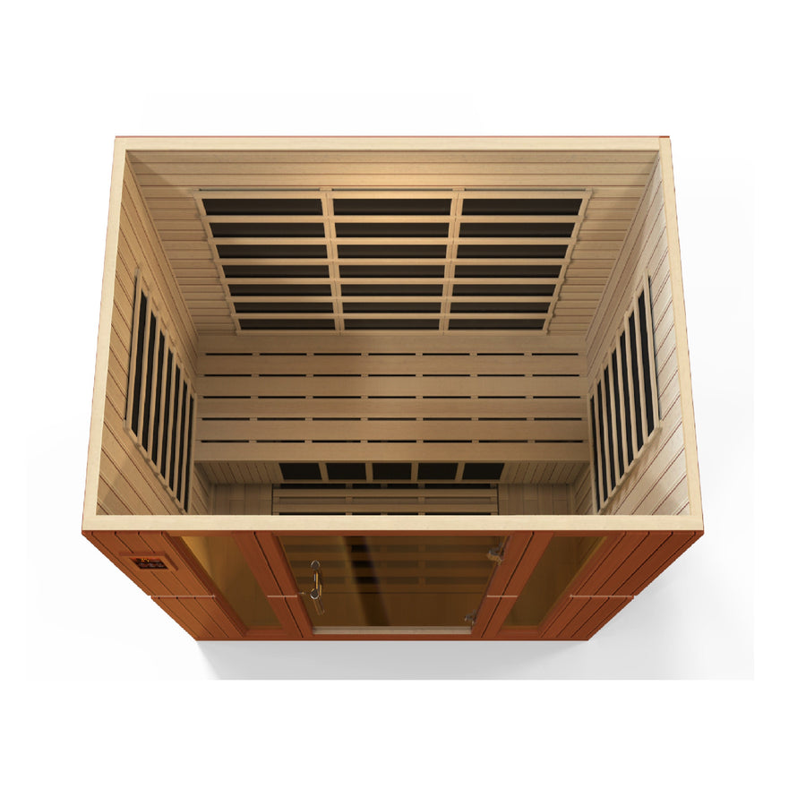 Dynamic Bergamo 4 Person Ultra Low EMF Far IR Sauna