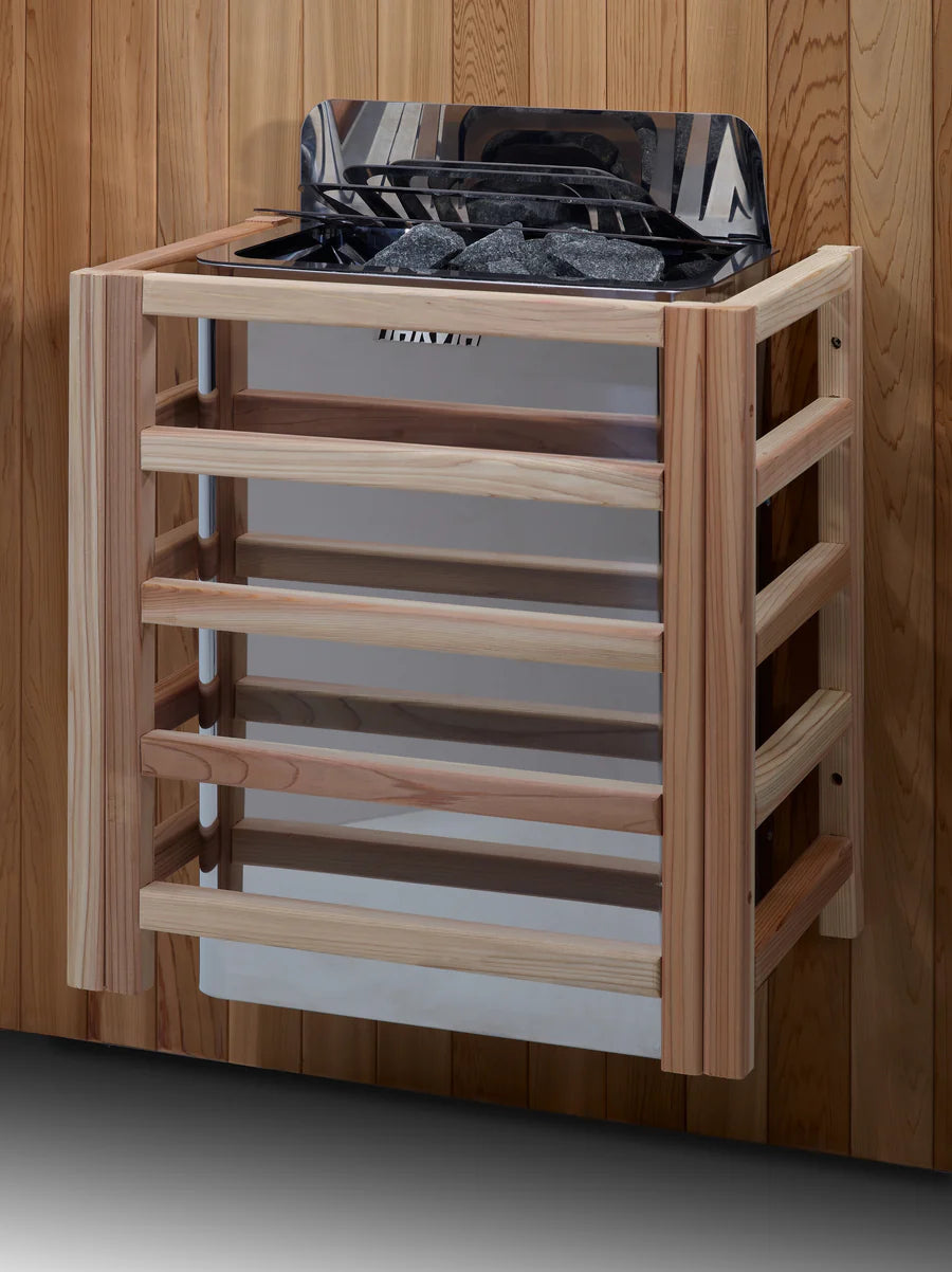 Golden Designs 2025 Osla Edition 6 Person Traditional Steam Sauna - Canadian Red Cedar