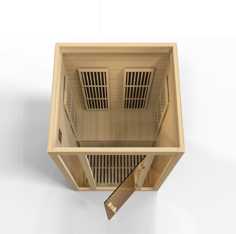 Maxxus Seattle 2 Person Near Zero EMF FAR IR Sauna
