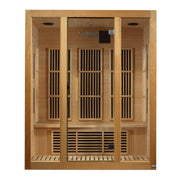 Maxxus Bellevue 3 Person Near Zero EMF FAR IR Sauna