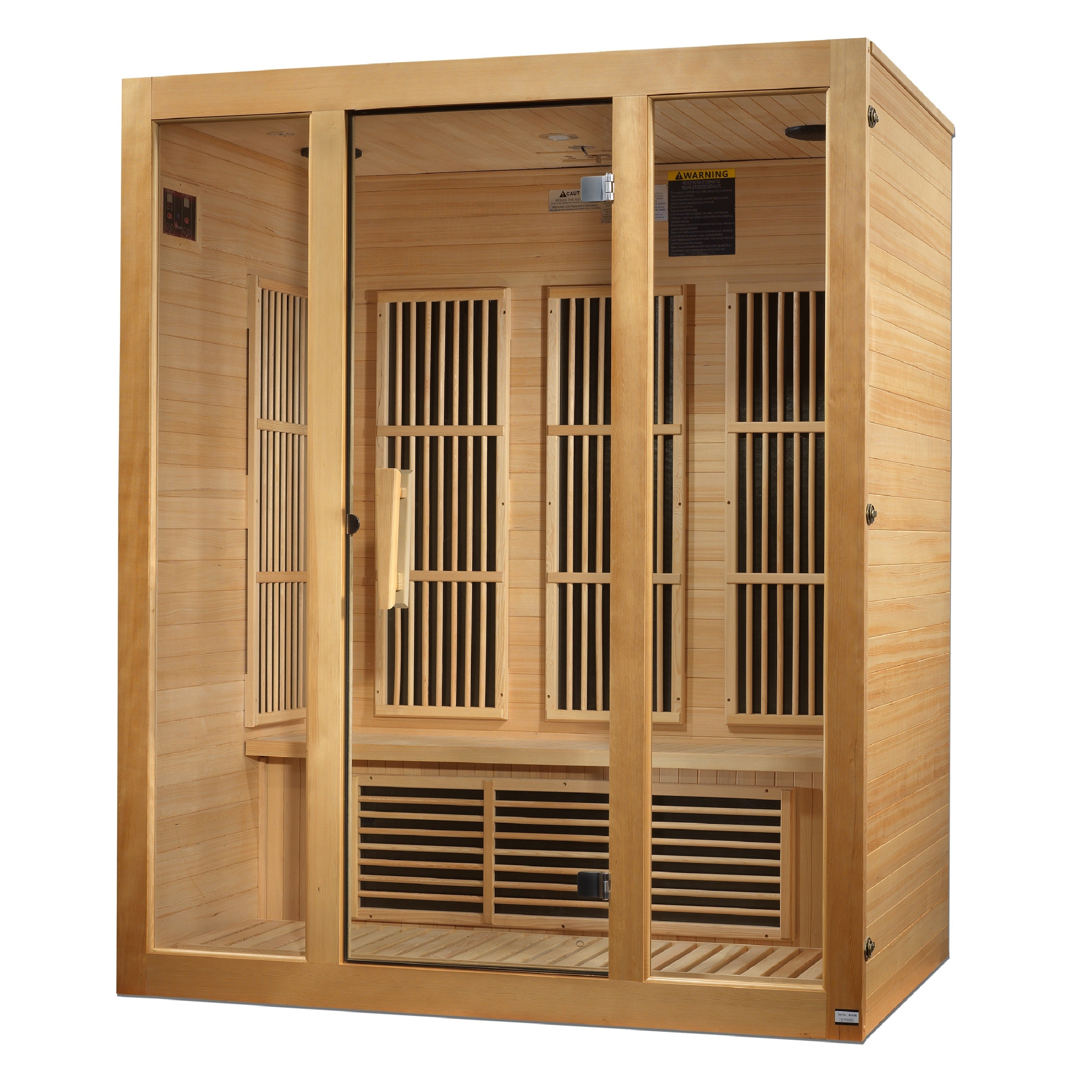 Maxxus Bellevue 3 Person Near Zero EMF FAR IR Sauna