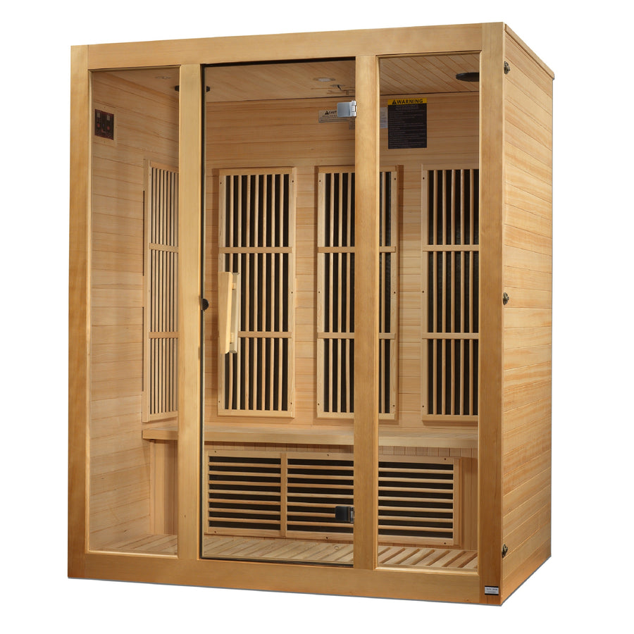 Maxxus Bellevue 3 Person Near Zero EMF FAR IR Sauna