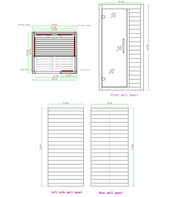 Maxxus S-Line 1-Person Low EMF FAR Indoor Infrared Sauna + Red Light Therapy