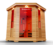 Medical Saunas - Medical 7 Plus, 4-6 Person Full Spectrum Infrared Sauna