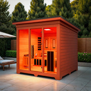 Nature X Combo, 6-8 Person Hybrid Indoor or Outdoor Sauna