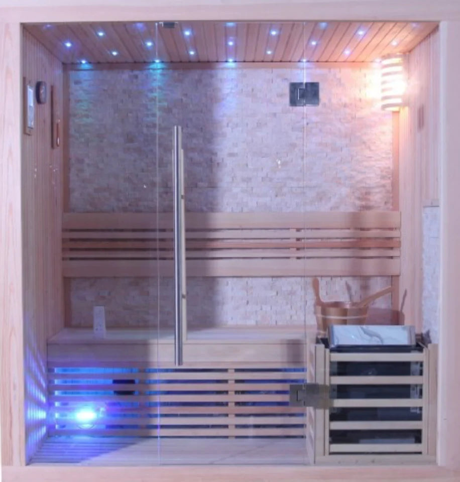 SunRay Westlake 3 Person Indoor Traditional Sauna 300LX