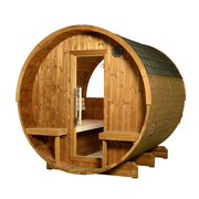 Harvia Evander 6 Person Barrel Sauna