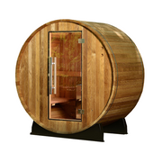 Almost Heaven Salem 2 Person Barrel Sauna
