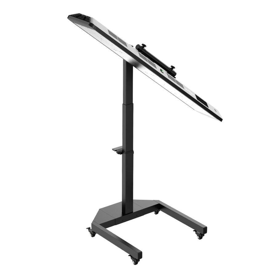 The RLT Home Total Spectrum ULTRA Red Light Therapy Panel by RLT Home features a sleek, modern design that enhances any space and supports full-body wellness with ergonomic red light therapy benefits throughout your day.