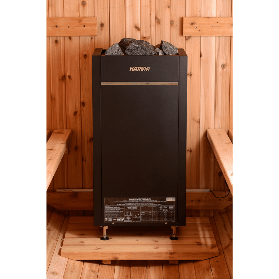 Almost Heaven Essex 4 Person Barrel Sauna - LuxeWell Life