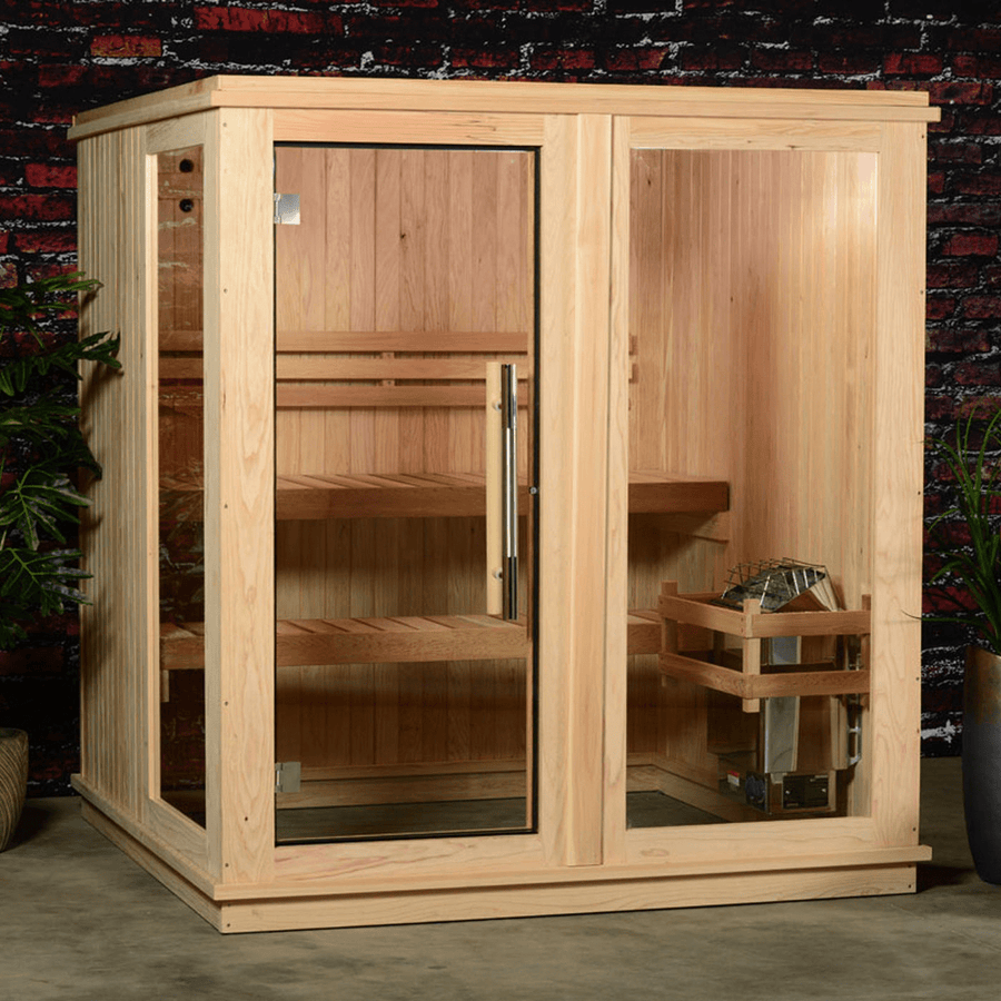 Almost Heaven Grayson 4 Person Indoor Sauna - LuxeWell Life