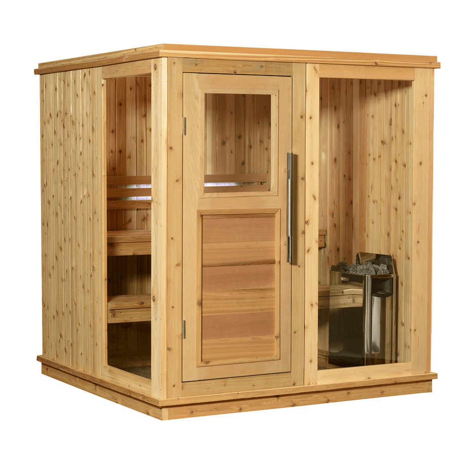 Almost Heaven Grayson 4 Person Indoor Sauna - LuxeWell Life