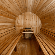Almost Heaven Pinnacle 4 Person Barrel Sauna - LuxeWell Life