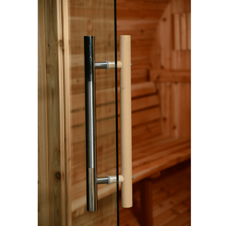 Almost Heaven Pinnacle 4 Person Barrel Sauna - LuxeWell Life