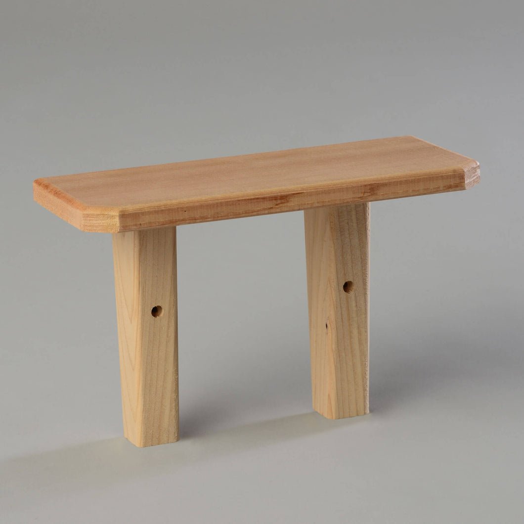 Cedar Sauna Drink Shelf - LuxeWell Life