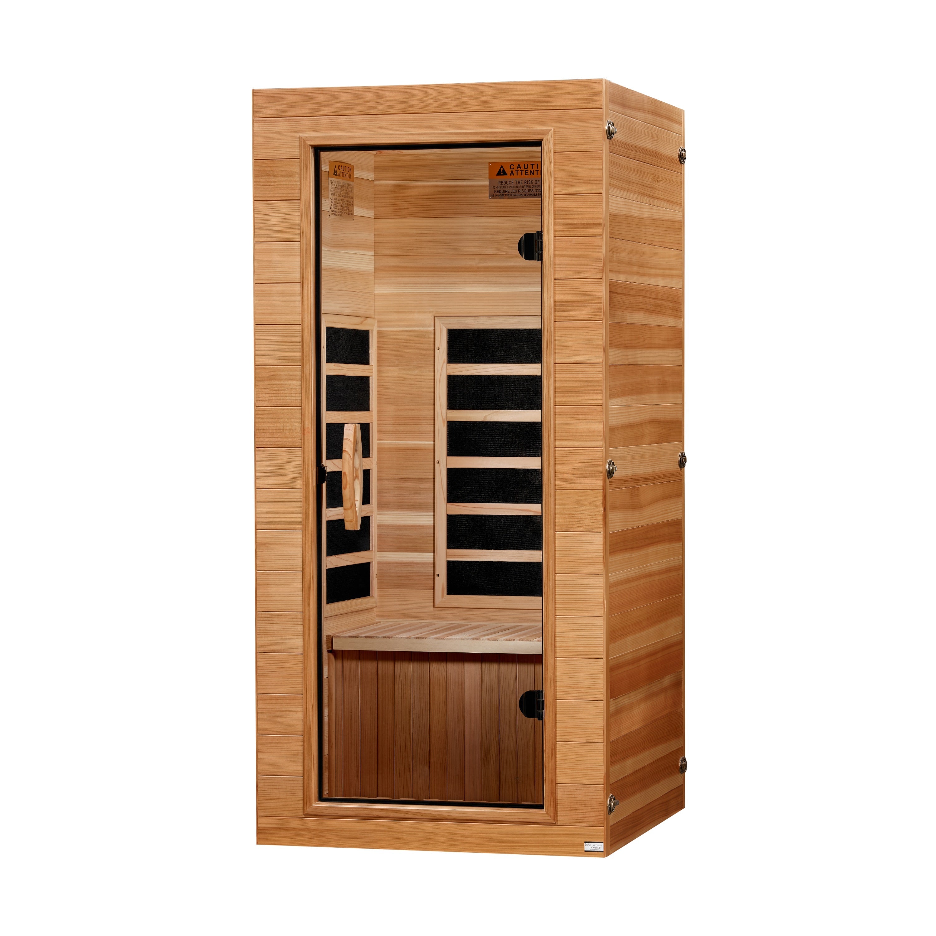 Dynamic 1 Person (Compact) Ultra Low EMF FAR Infrared Sauna