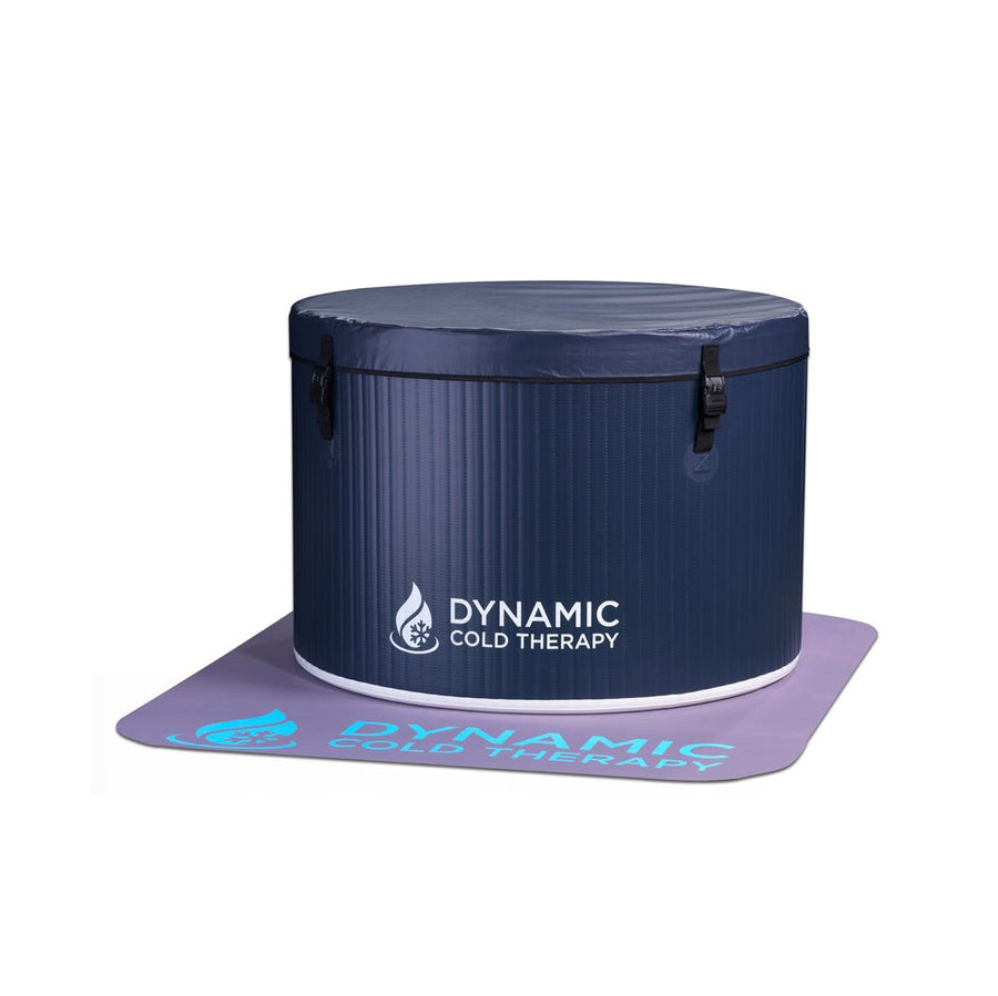 Dynamic Cold Therapy Inflatable Round Cold Plunge Tub, featuring a spacious design and premium materials for effective cold therapy.
