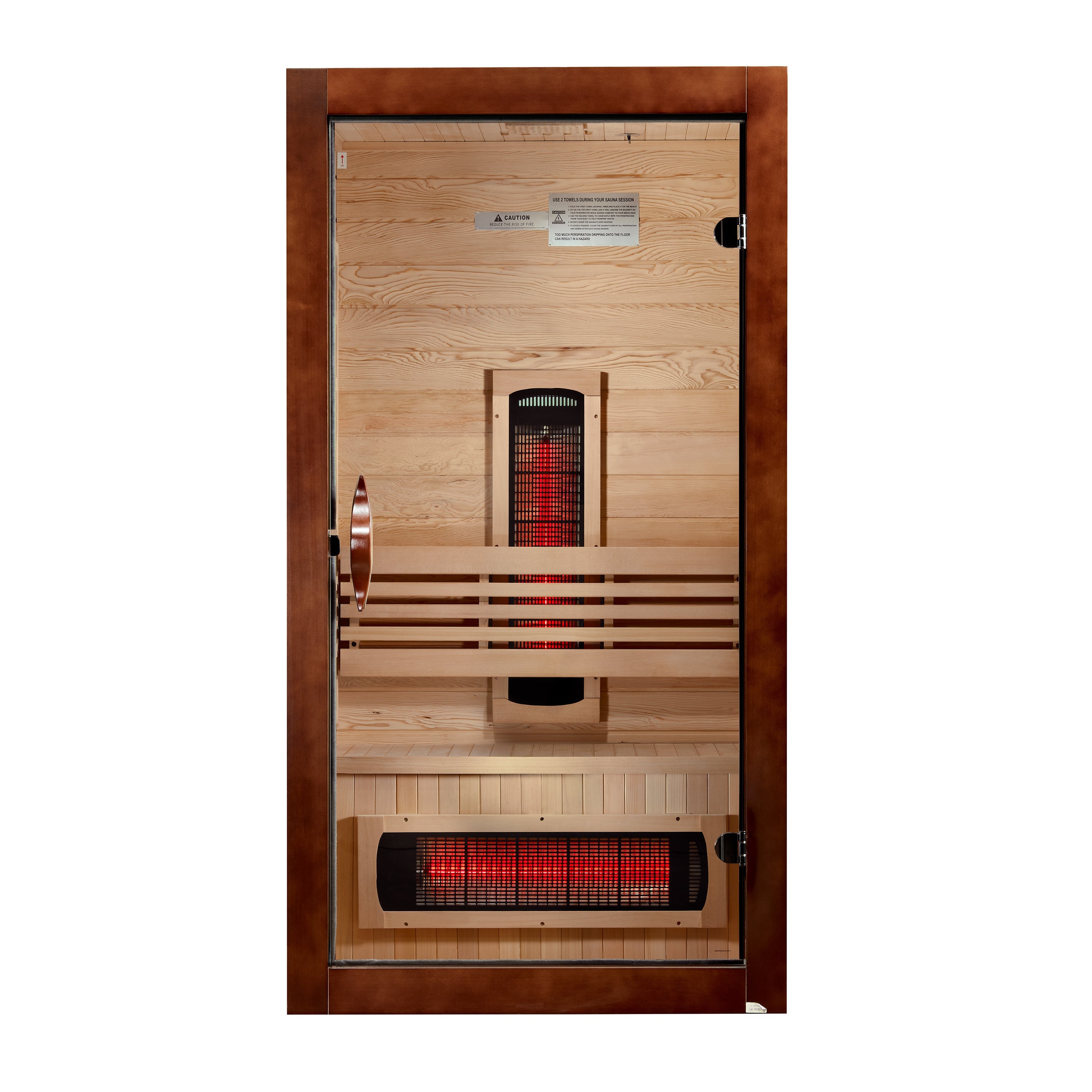 Dynamic Santorini 1-2 Person Full Spectrum Near Zero EMF FAR IR Sauna