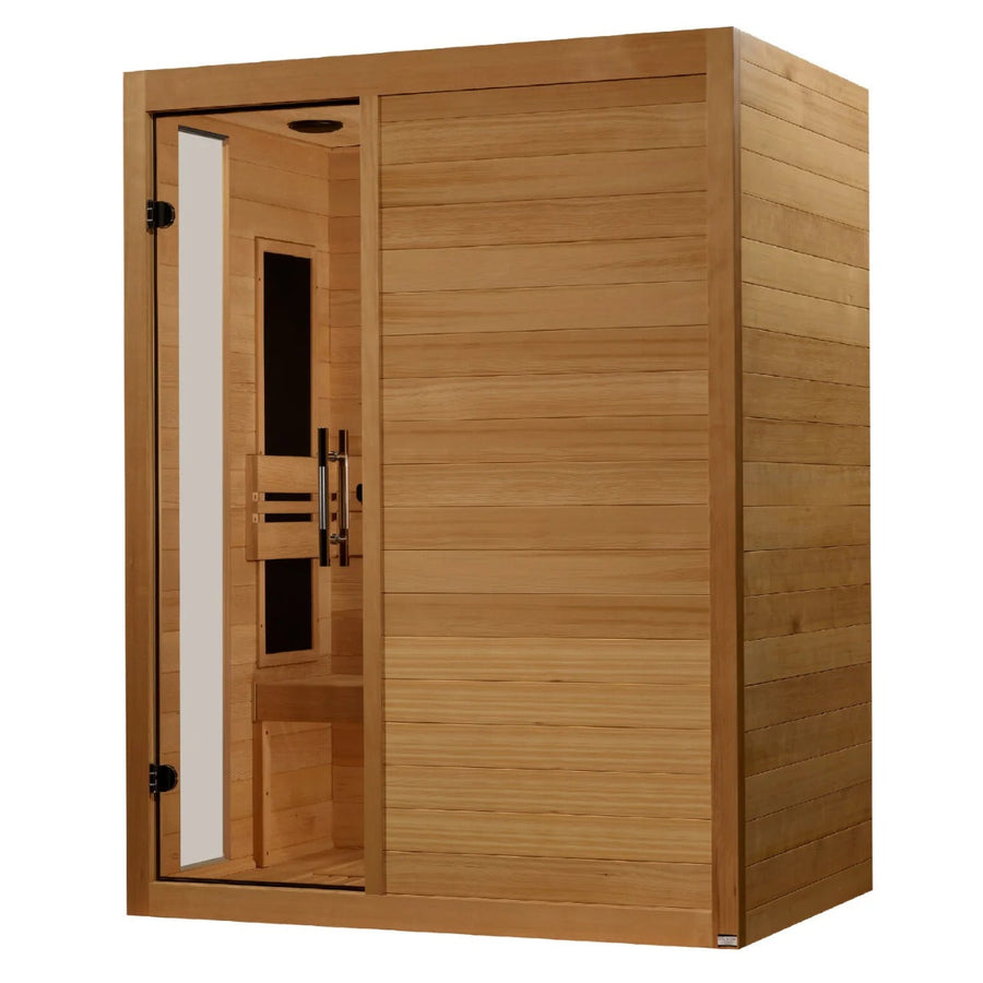 Dynamic Toscana 3-person Ultra Low EMF FAR Indoor Infrared Sauna + Red Light Therapy