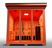 Nature X Combo, 6-8 Person Hybrid Indoor or Outdoor Sauna