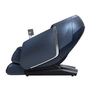 Osaki OS-Highpointe 4D Massage Chair with touchscreen controller, zero gravity reclining, and advanced calf kneading, showcasing luxury wellness features.