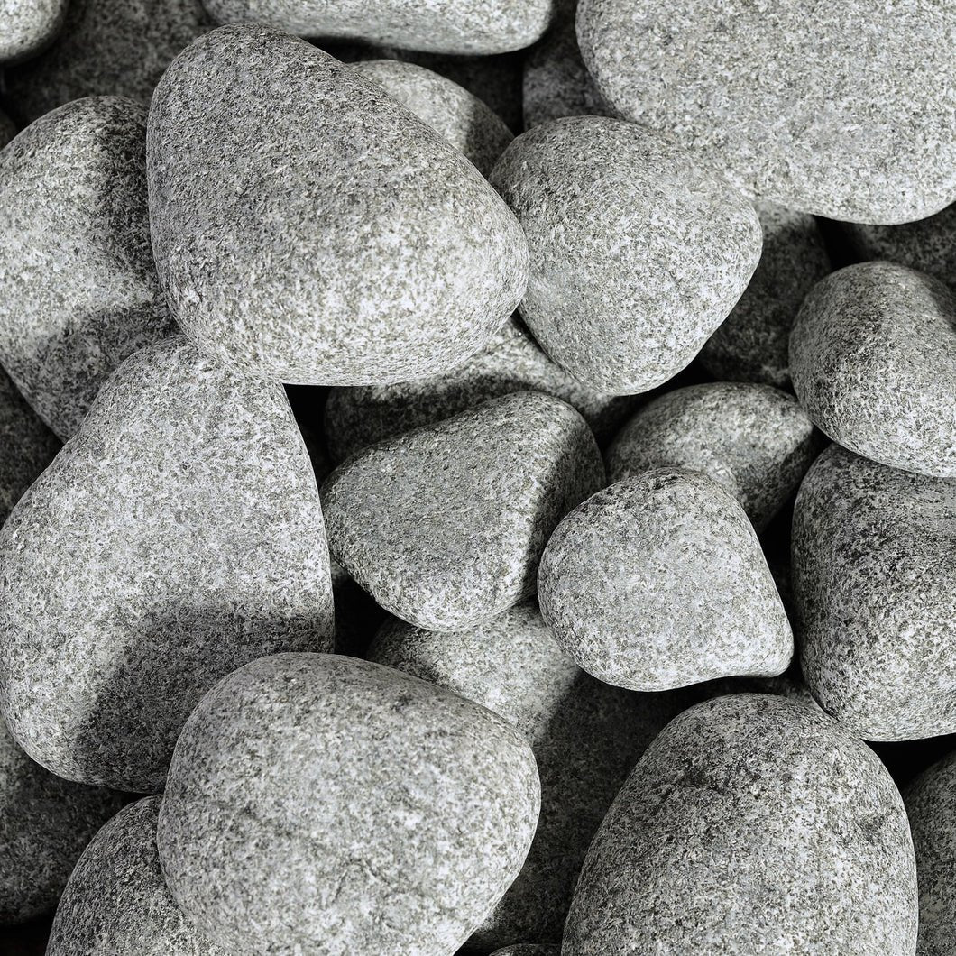 Rounded Sauna Stones 33lbs - LuxeWell Life