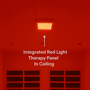 Maxxus S-Line 3-Person Full Spectrum Near Zero EMF FAR Indoor Infrared Sauna + Red Light Therapy