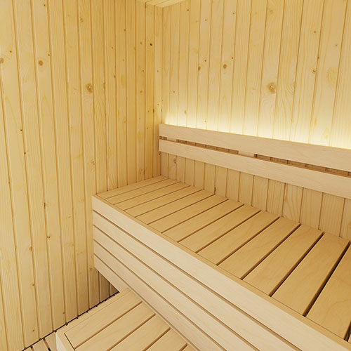 SaunaLife X2 1-2 Person Indoor Traditional Sauna
