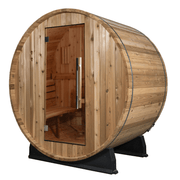Watoga 2 - 4 Person Barrel Sauna - LuxeWell Life