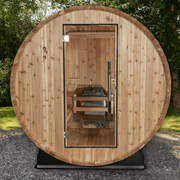 Watoga 2 - 4 Person Barrel Sauna - LuxeWell Life