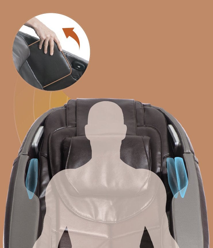 Daiwa Orbit 3D Massage Chair with advanced features like zero-gravity positioning and full-body airbag massage, promoting whole-body wellness.