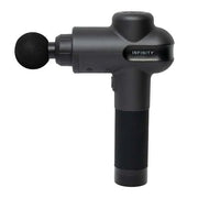 PR Pro Endurance Percussion Massage Device with ergonomic design and adjustable speed settings, featuring a black handle and ball attachment for deep-tissue therapy.